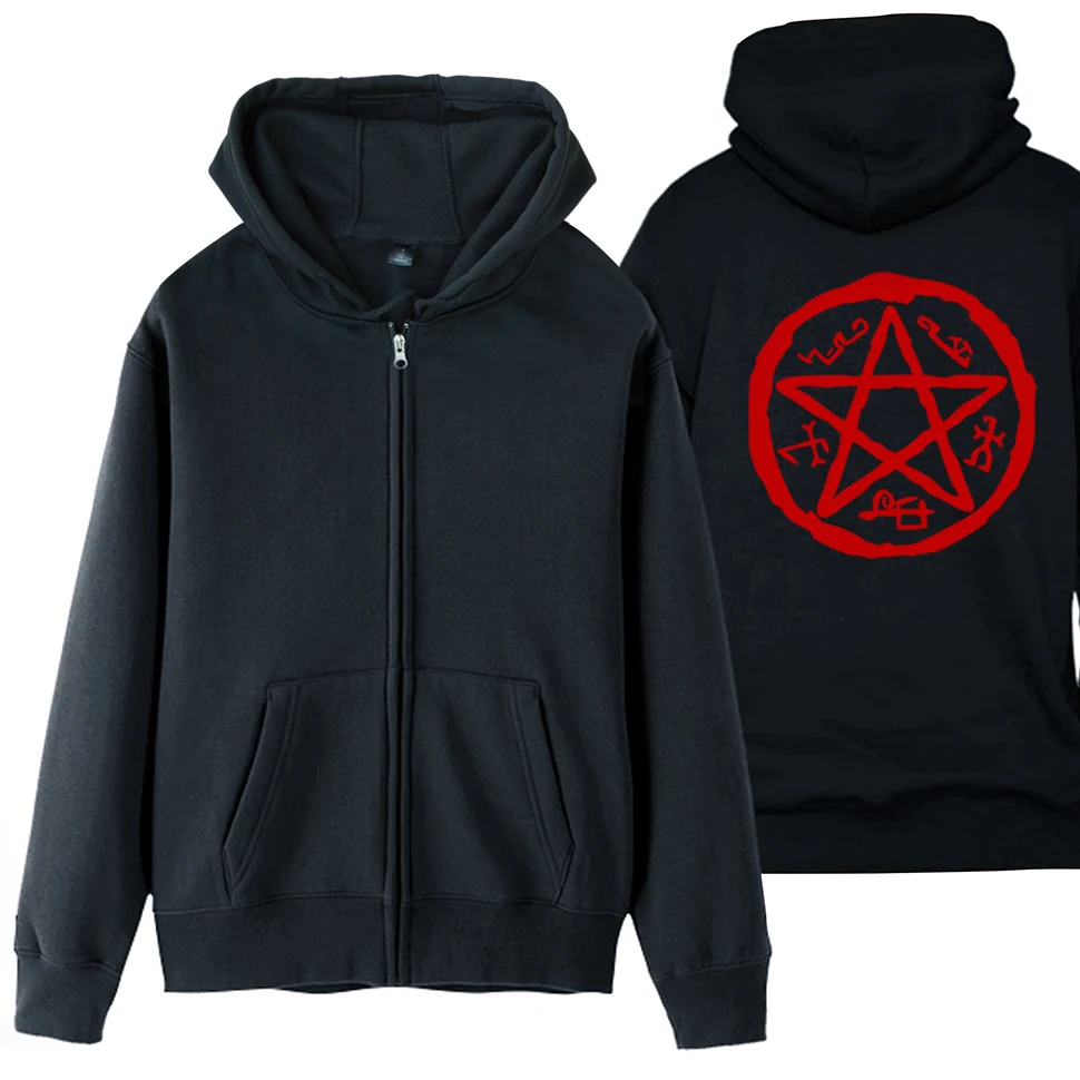 Женская флисовая куртка с капюшоном зимняя изображением ангела бандиша