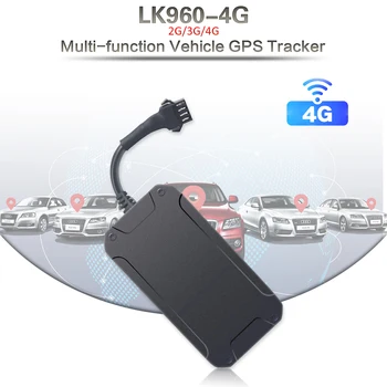 

LK960-4G GPS tracking device 4G LTE GPS Vehicle Tracker IPX6 waterproof Built-in backup battery Cut off enginer/Power Remotely