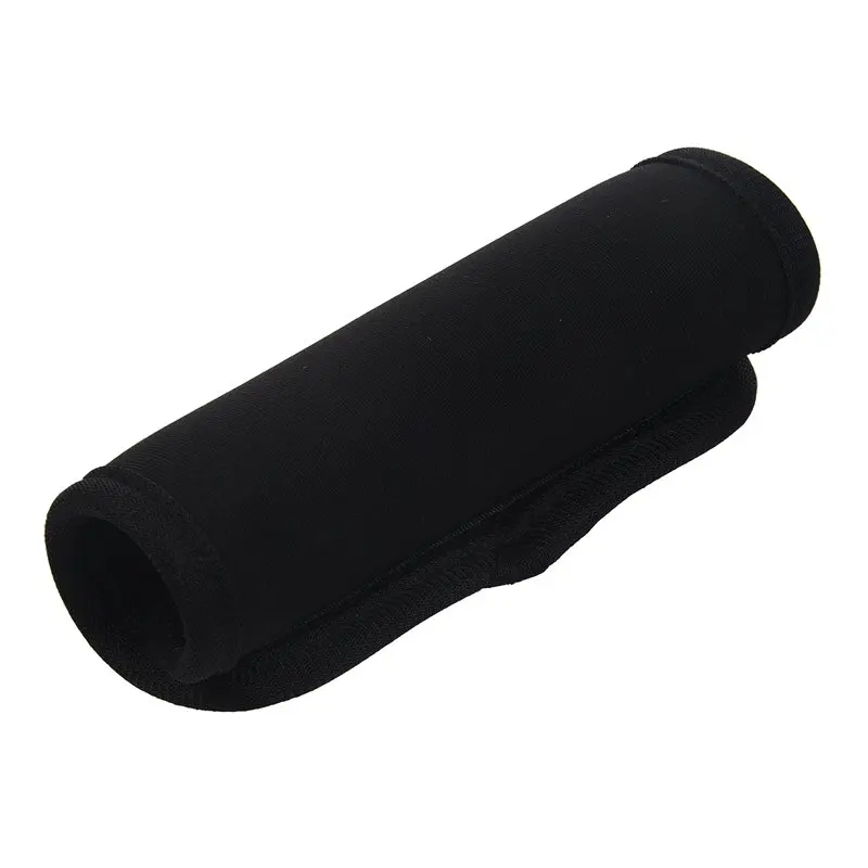 

ABSF Travelling Luggage Suitcase Handle Comfort Wraps Identifier Tags Black