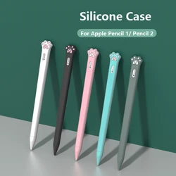 Étui en Silicone souple pour Apple Pencil 2, 1 et 2 pouces, housse de protection pour tablette tactile, Portable 