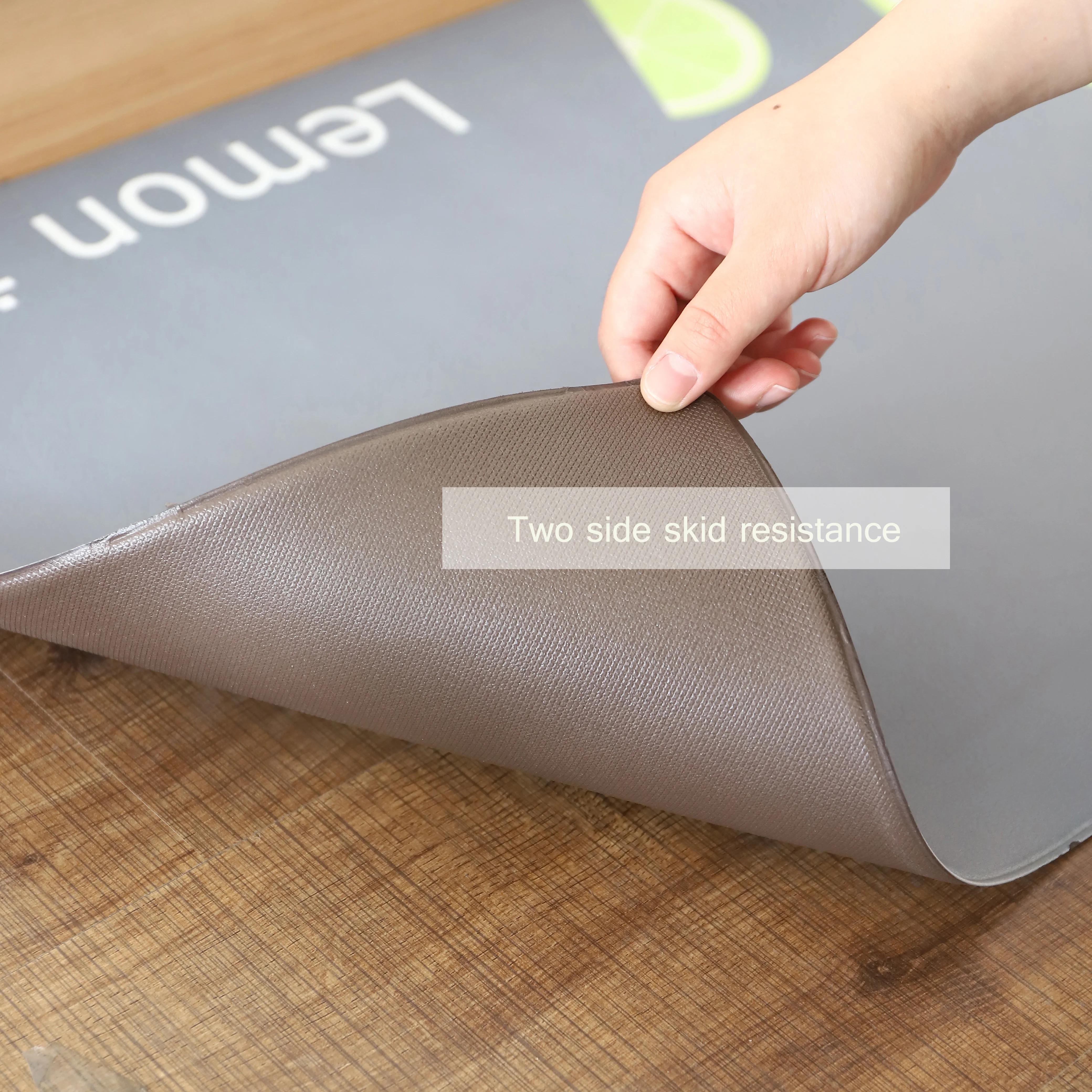 Non-slip PVC Long Kitchen Mat - Creative Entrance Doormat for Bedroom and Living Room - Modern Floor Mats for Kitchen image 6
