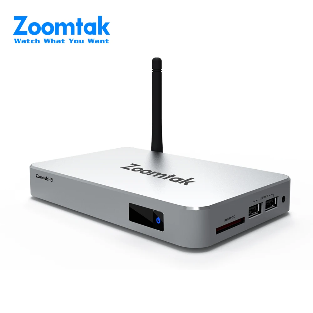 Zoomtak H8 Amlgoic S905x 2,4G wifi 2gb 16gb Tv Box 4k
