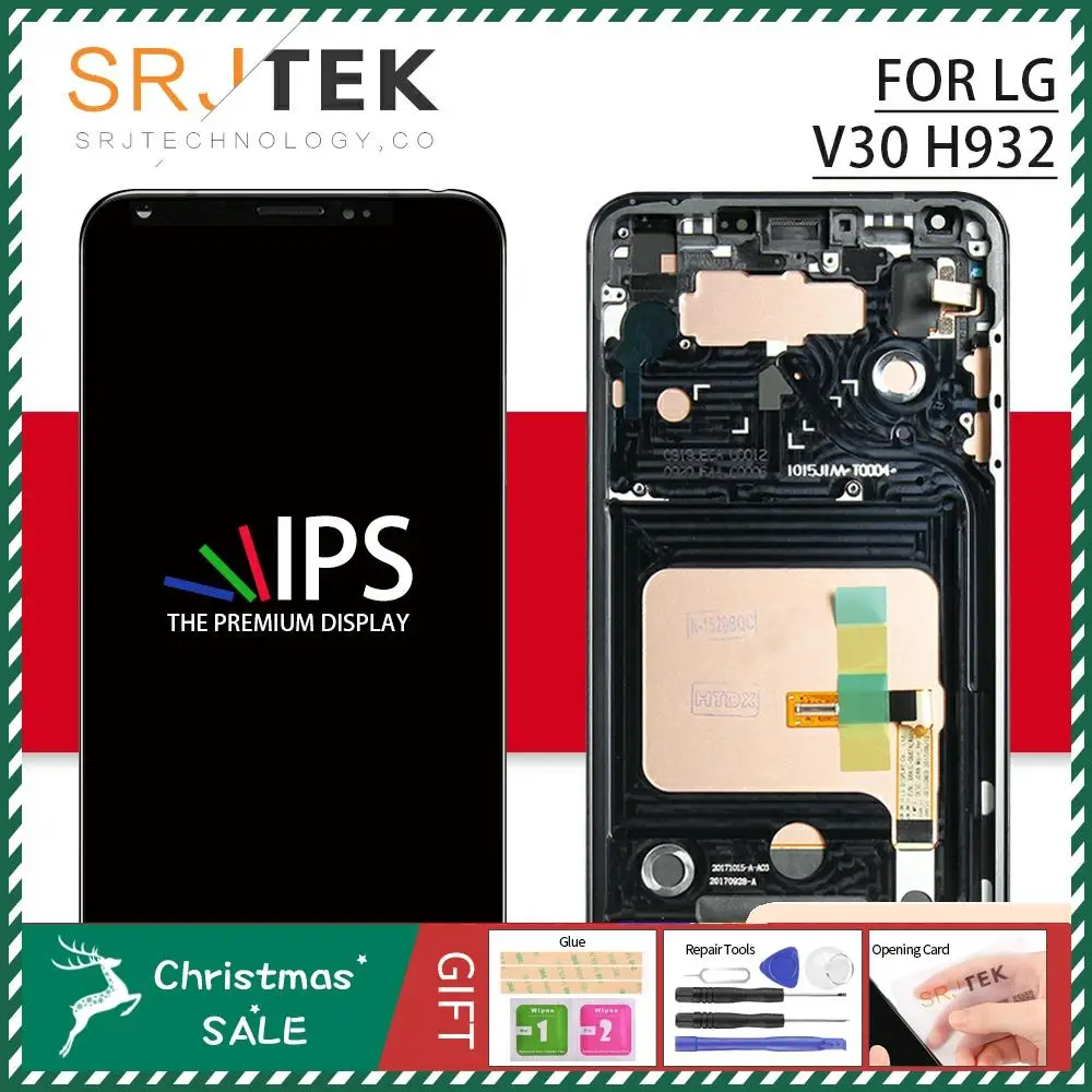 6,0 ''для LG V35 ThinQ ЖК-дисплей сенсорный V35 ThinQ экран матрица дигитайзер стекло с рамкой для LG V35 ThinQ дисплей