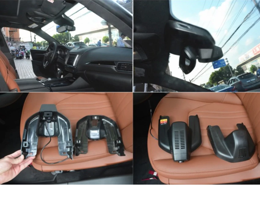 New ! Easy to install Car DVR Video Recorder Dash Cam Camera For Maserati Levante Quattroporte Ghibli hd 1600p Novatek 96675 DVR