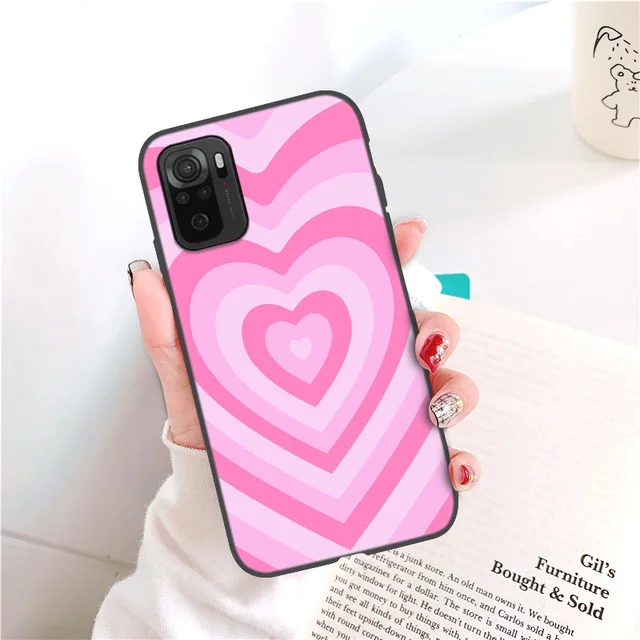 Fundas for Vivo Y11 2019 Case Vivo Y95 Y93 Y91 Y89 Y85 Y81 Y79 Y75 Y70 2020 Y55 Y53 Y52 5G Y22 Y20 Love Heart Black Phone Cover X271