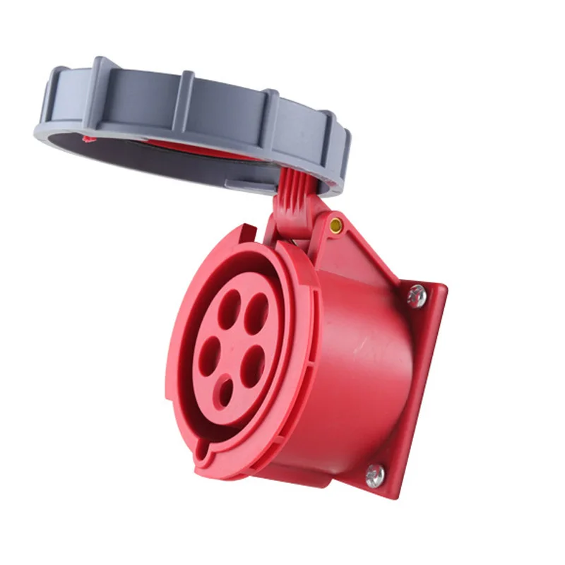 3P 4P 5P 16A Industrial Waterproof Socket High Power IP67 Waterproof ...