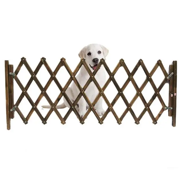 wooden expandable baby gate