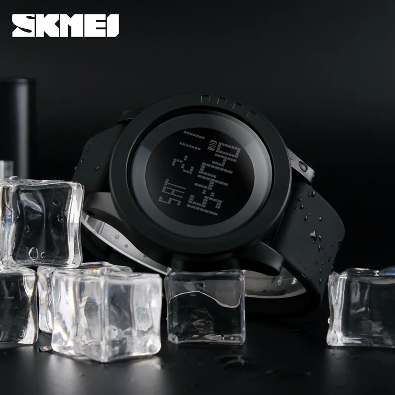 SKMEI Brand Watch Men Military Sports Watches Fashion Silicone Waterproof LED Digital Watch For Men Clock Man Relogio Masculino 6