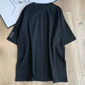 

Women T-shirt Loose Casual Base Wild Solid Color Knitted Cotton Material T-shirt for Couples