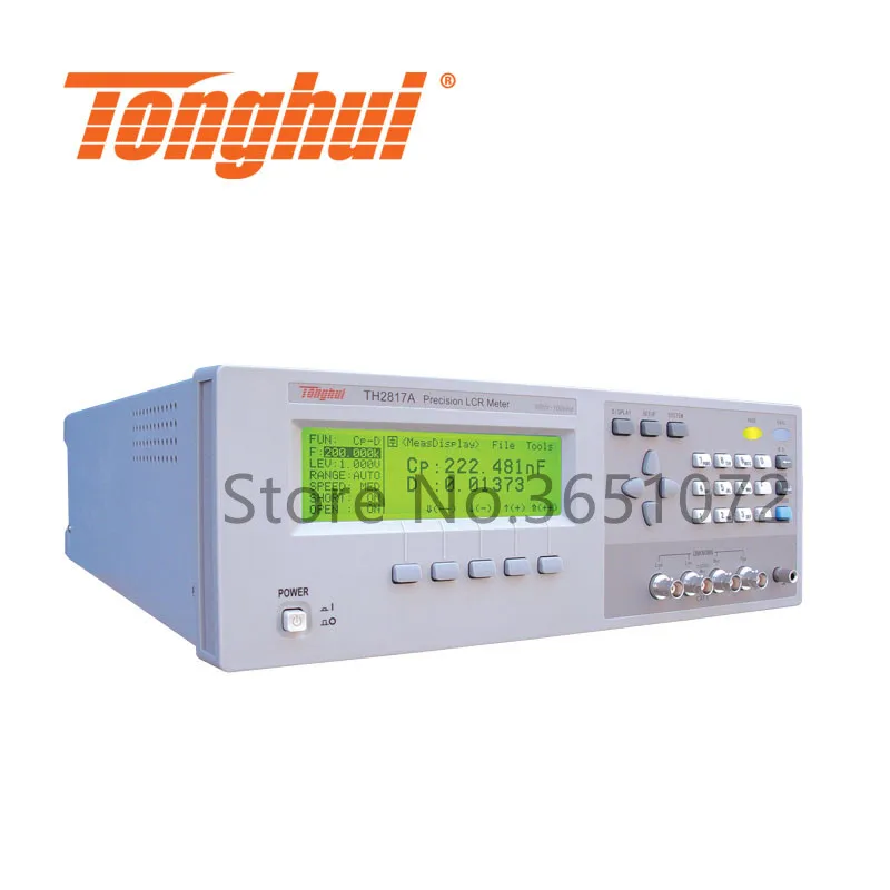 Tonghui TH2817A RLC Цифровой Измеритель LCR с частотным диапазоном 50 Гц-100 кГц