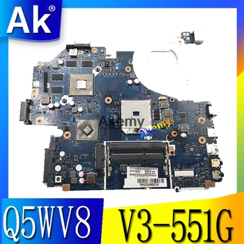

NBC1811001 Q5WV8 LA-8331P motherboard For acer aspire V3-551G V3-551 laptop motherboard DDR3 Radeon HD 7670M original test