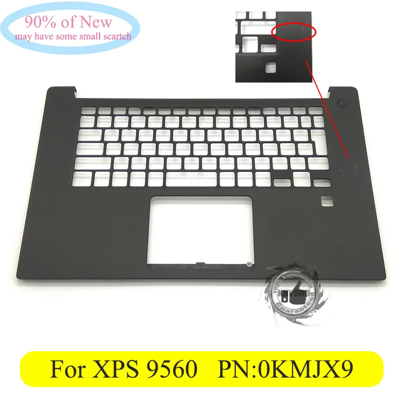 Новинка для Dell XPS 9560 lcd задняя крышка и lcd передняя рамка и Упор для рук и нижняя крышка и табличка - Цвет: UK Palmrest  4