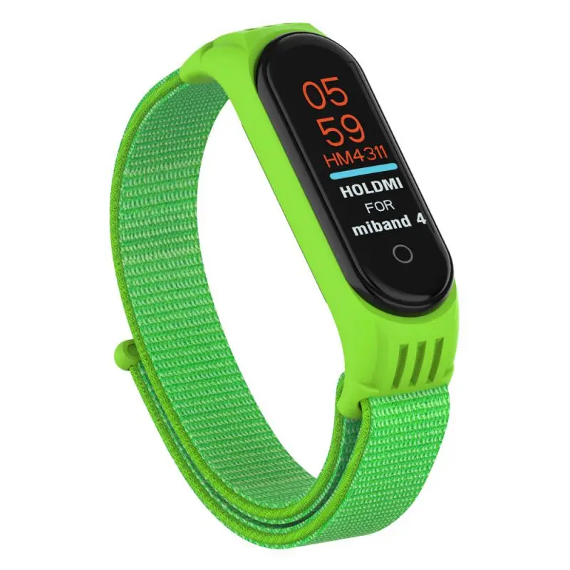 Для Xiaomi Mi band 4 нейлоновый ремешок сменная Скоба карта памяти