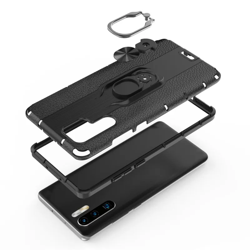 Противоударный кожаный чехол для телефона huawei P30 Pro, чехол для huawei mate 20 Lite p30 lite nova 4, чехлы для телефонов