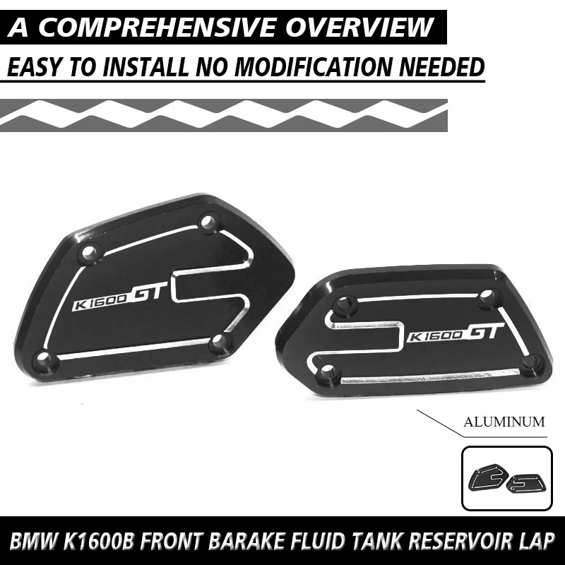 

For BMW K1600GT K1600GTL 2016-2020 High quality Motorcycle CNC Aluminum Front Brake Clutch Fluid Reservoir Cap Tank Cover