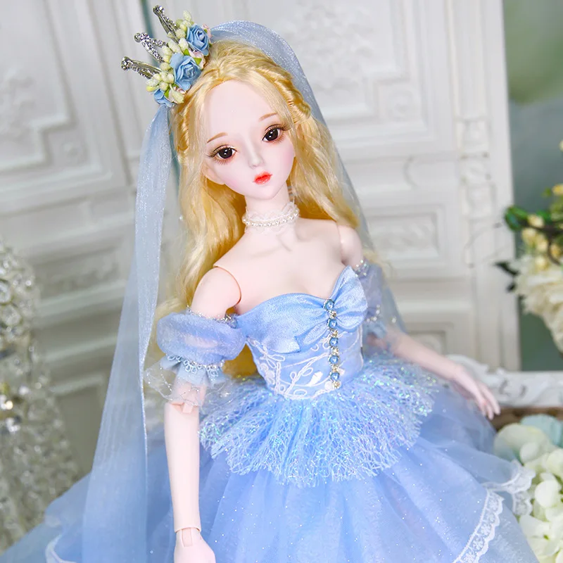 Одежда для куклы BJD SD 1/3 подтяжек юбка кружевное платье без бретелек Minifee или MSD