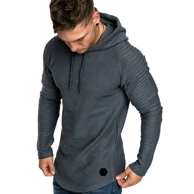 muscle fit hoodies