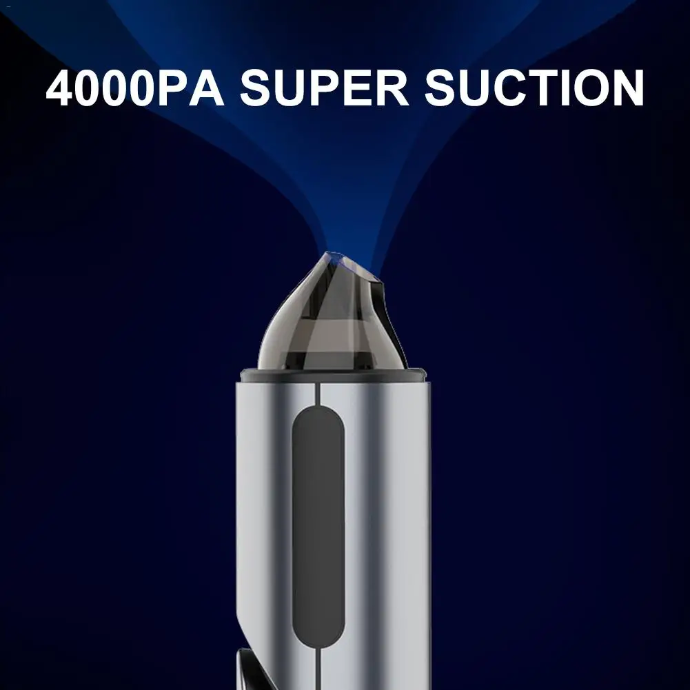 4.0KPa мощный автомобильный пылесос беспроводной ручной оборудование вакуумной очистки влажный/сухой Авто Портативный пылесос HEPA