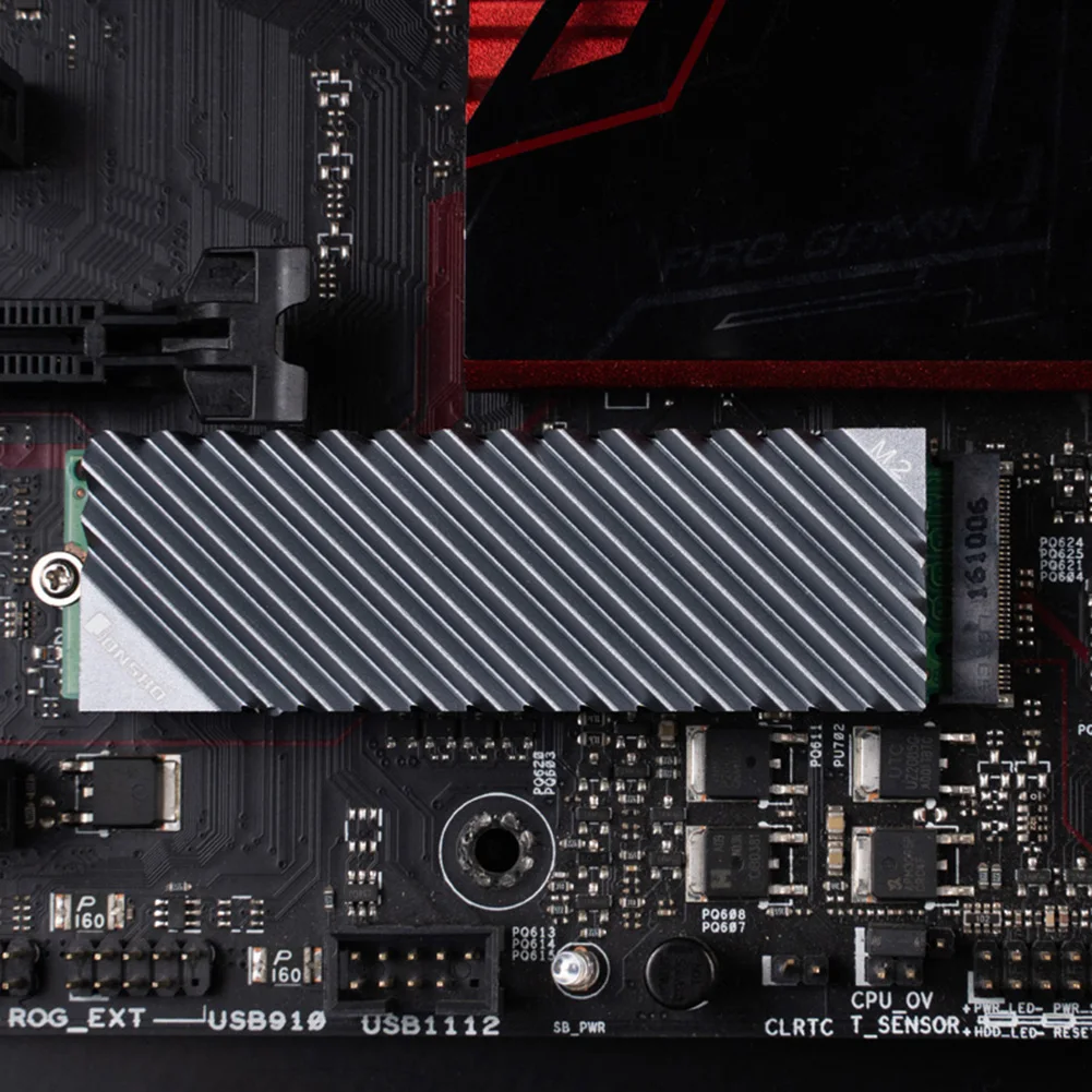 M.2 2280 SSD жесткий диск из алюминиевого сплава теплоотвод плавник с тепловой
