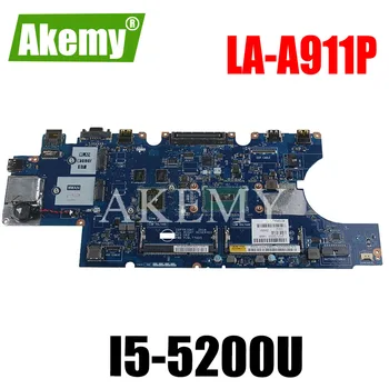 

For DELL Latitude E5550 Laptop Motherboard I5-5200U CPU LA-A911P CN-0M5HV7 0M5HV7 M5HV7 Tested 100% work
