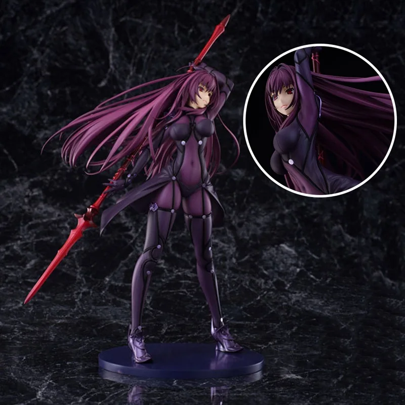 

27 Cm Fate/Stay Night Action Figures Fate Grand Order Lancer Scathach Figure Toy Aquamarine Fate Anime Model Fate/Grand Order