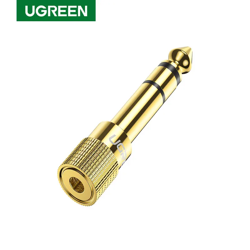 Ugreen Aux Кабельный разъем 3 5 динамик 6 35 мм штекер Женский аудио для динамика