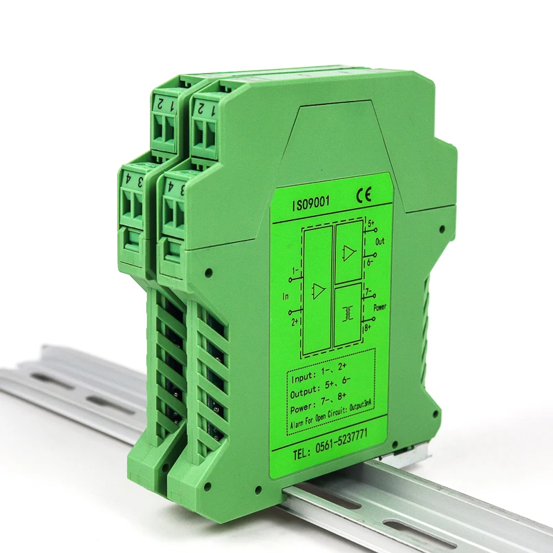 Rtd PT100 Pt1000 Temperature Transmitter DC24V 420mA, 58 OFF