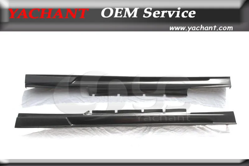 Cf-матовая боковая юбка из углеродного волокна подходит для 2008-2014 R35 GTR GTR35 GT-R CBA DBA BSE