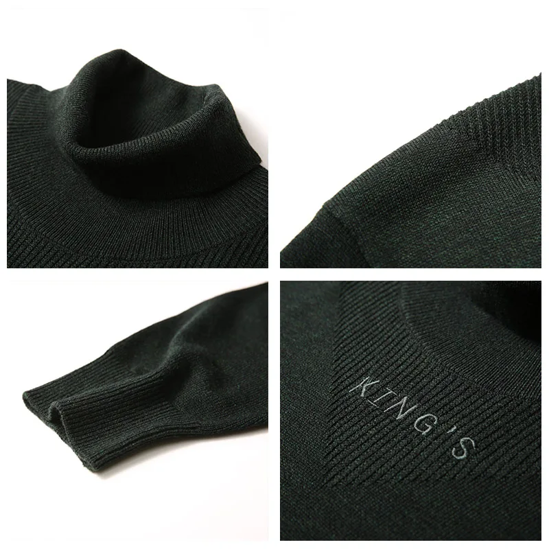 COODRONY Brand Thick Warm Turtleneck Sweaters Winter Sweater Men Cotton Pull Homme Pullover Men Clothes 2019 Jersey Hombre 91126 COODRONY Brand Thick Warm Turtleneck Sweaters Winter Sweater Men Cotton Pull Homme Pullover Men Clothes 2019 Jersey Hombre 91126