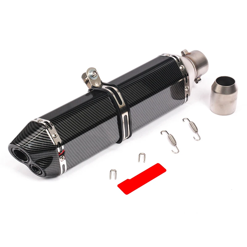 Motorcycle 38-51 mm Exhaust Pipe Dual-outlet Aluminum Escape No Db Killer Universal Dirt Bike Street Bike 470 mm Exhaust Tips Motorcycle 38-51 mm Exhaust Pipe Dual-outlet Aluminum Escape No Db Killer Universal Dirt Bike Street Bike 470 mm Exhaust Tips