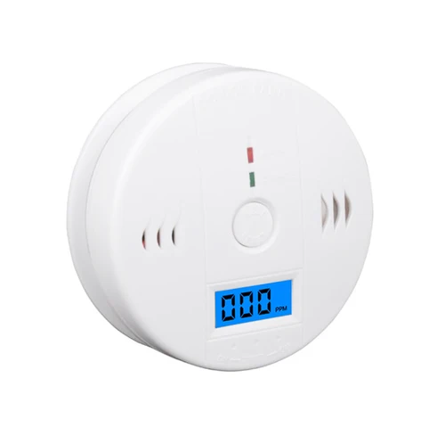 Wofea LCD CO 센서, 독립 일산화탄소 중독 경고 경보 감지기, 85dB 사이렌 사운드 내장 3
