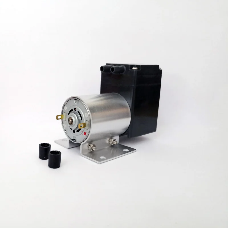 80 кПа Мини Вакуумный насос DC 12V 24V Малый всасывающий воздушный насос отрицательного давления медицинский мембранный насос вакуумные банки насос 11л/мин