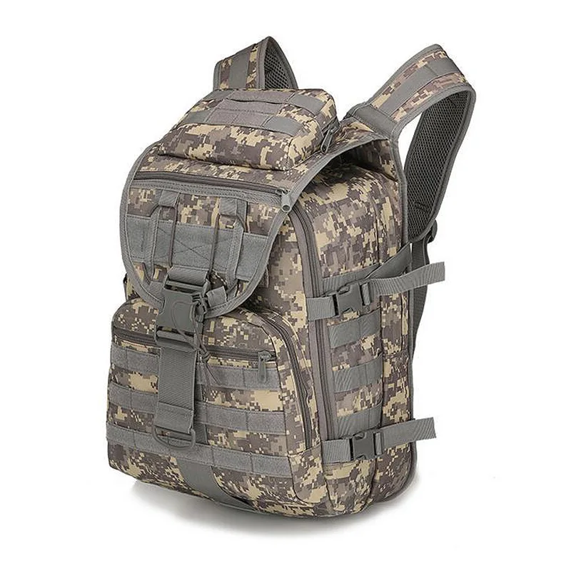 Molle Camo Тактический военный рюкзак армейский водонепроницаемый походный рюкзак дорожный Рюкзак Спорт на открытом воздухе альпинистская сумка