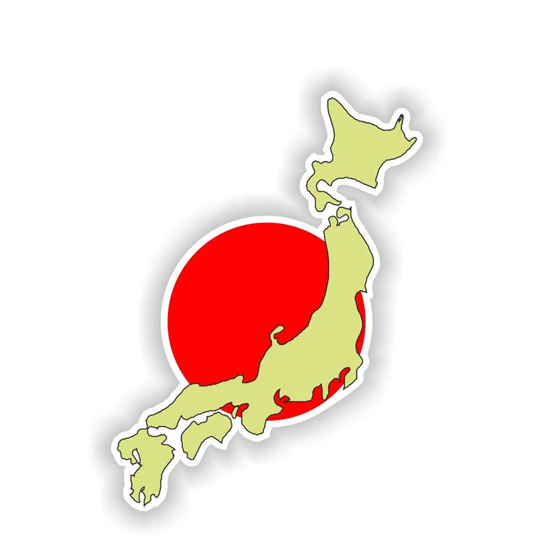 

16CM*7CM Funny Japan Nippon Custom Car Sticker Vinyl Decal Car Accessories