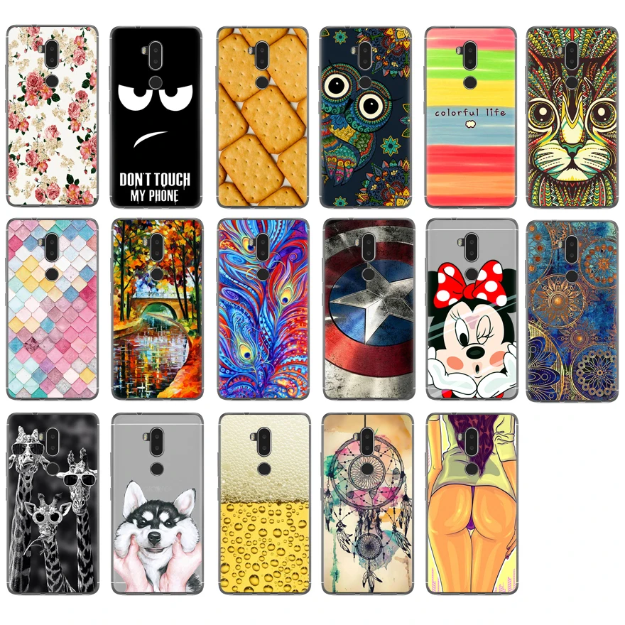 

TPU Soft Cases for Fundas Alcatel A7 XL Silicone Case 5.5" for Alcatel A7 XL A7XL Mobile Phone Protective Shell Cases Back Cover