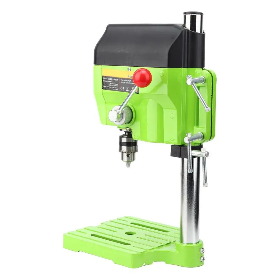 Mini Bench Drill Stand Table DIY Metal Wood Drilling Electric Machine 5169A EU Plug 220V High Quality | Инструменты