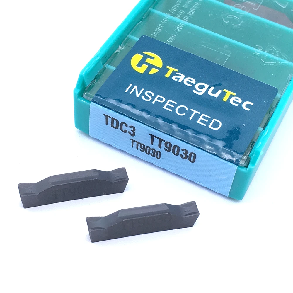 

100% Original Sale 10PCS TDC3 TT9030 Grooving Carbide Inserts Turning Tools Cutting Lathe CNC Tools Lathe Cutter