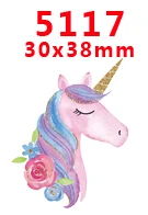 30 шт мультяшный персонаж плоское украшение из смолы PR 4773 - Цвет: 5117
