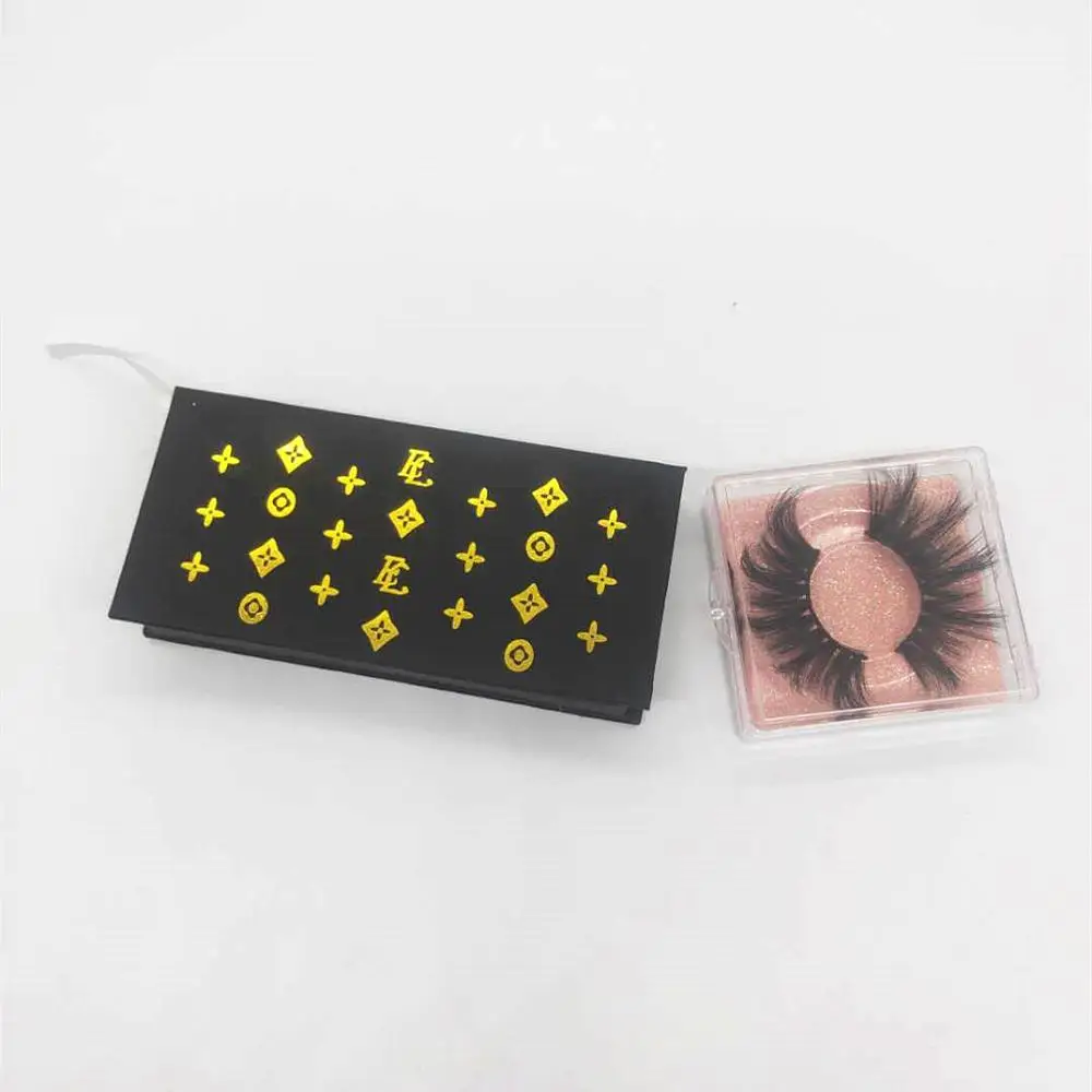NEW wholesale Eyelash packaging box fake mink lashes boxes faux strip magnetic case empty | Красота и здоровье