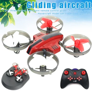 

Land Driving Outside Fly RC Quadcopter Model 3 In 1 Land Sky Mode Remote Control Drone HSJ-19