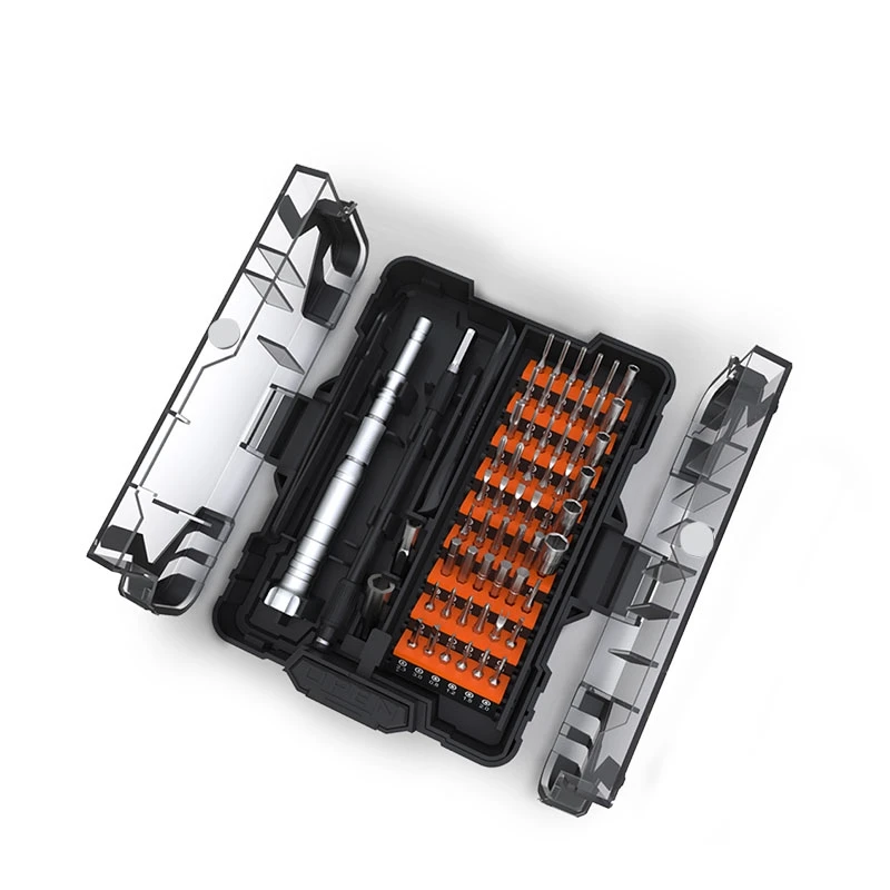 

2019 New Product 62 IN 1 Professional Precision S-2 Screwdriver Set with Unique Open Button for Home Electronics DIY Repair