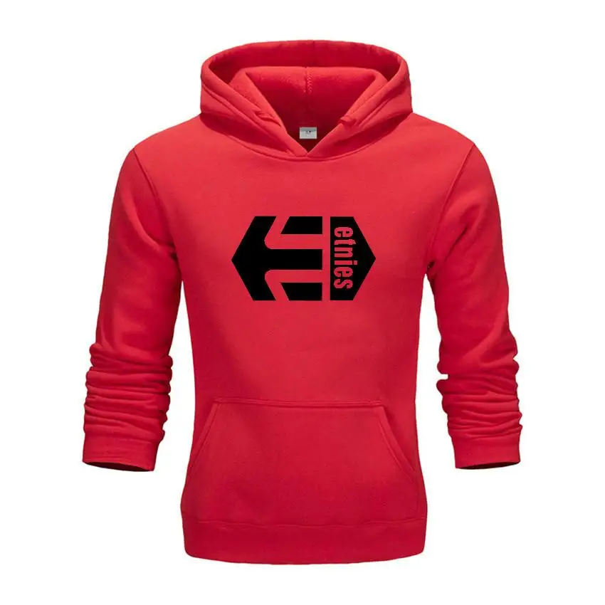 Новинка, модная брендовая мужская Толстовка Etnies с капюшоном и принтом, Крутая толстовка с капюшоном для скейтборда, крутая уличная Толстовка в стиле хип-хоп