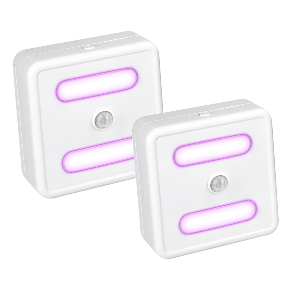 2x Ultraviolet Germicidal Lamp UV Sterilizer Light Disinfection for Home Enegy Saving Black Light Violet Lamps Lighting