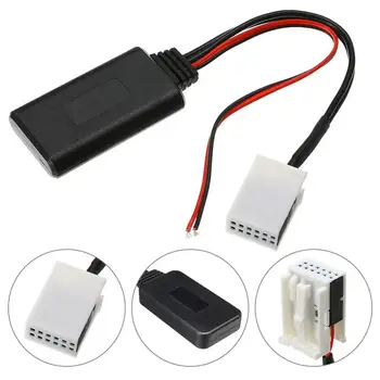 

12Pin 12V Bluetooth Module Aux Cable Cable Adaptor For Peugeot 207 307 407 308 Adapter Stereo Wireless