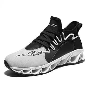 

Men Sneaker Spring Blade Bottom 2019 New Sports Shoes Outdoor Non-slip Shock Absorber Buffer Running Shoes Men Designer Shoes