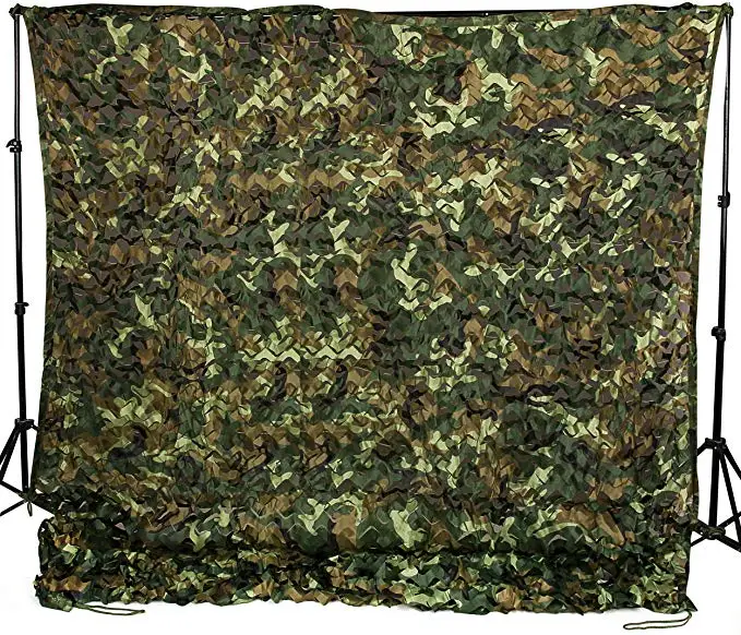 

2mx3m Woodland Camouflage Netting Desert Camo Net for Camping Military Hunting Shooting Blind Watching Hide Party Decorations