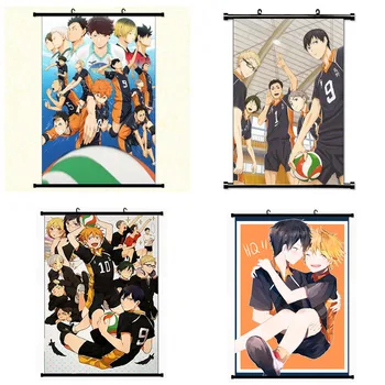 

Haikyu Anime Poster Figures Wall Decor Hinata Shoyo Volleyball Kageyama Tobio Sport Action Haikyuu Model Doll Toys Gift Juguetes