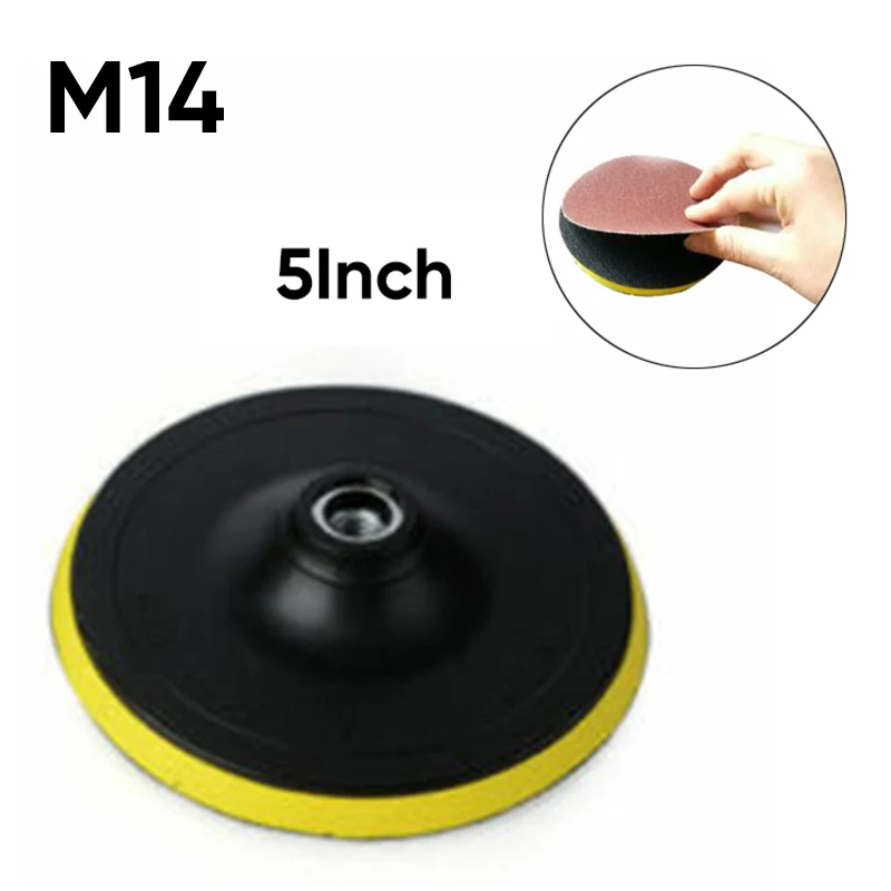 1 шт. полировка Backer Plate M14 подложка колеса для полировщика наждачная бумага