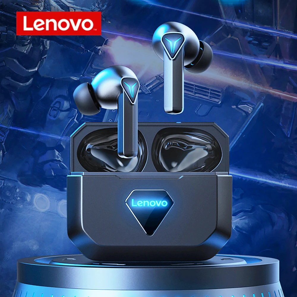 Игровые наушники Lenovo GM6 TWS с низкой задержкой Bluetooth-гарнитура шумоподавлением