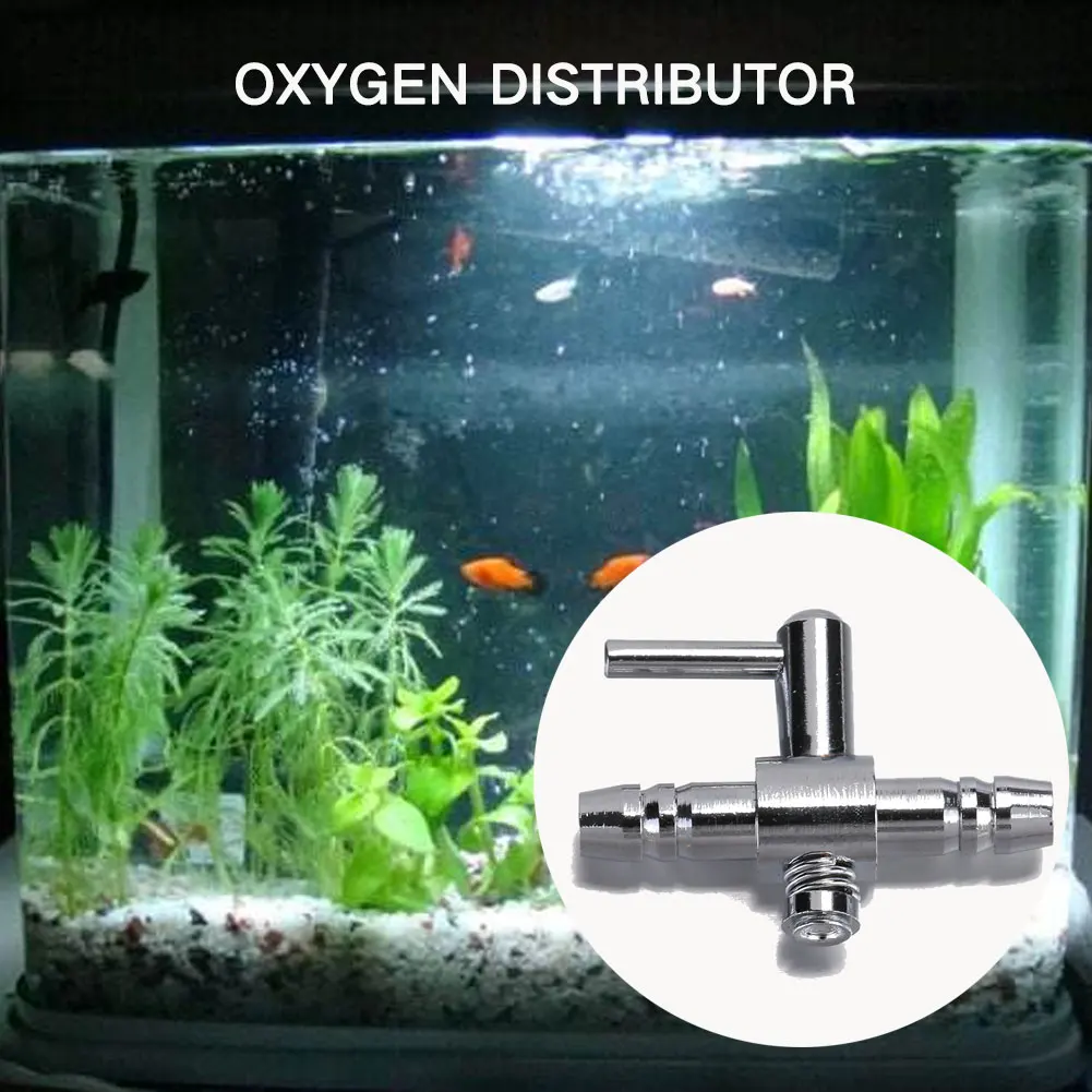 QUARIUM аквариум встроенный рычаг управления переключатель воздушный насос воздушный разветвитель аквариум регулятор потока воздуха удобный поставка коллектор для клапанов